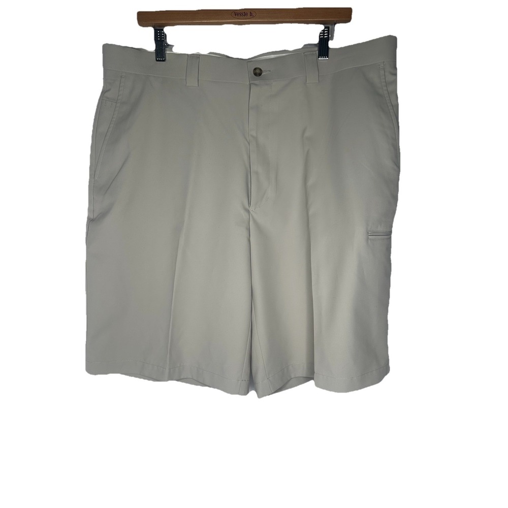 Pro Tour Golf Shorts Comfort Stretch Khaki Chino Men's Size 38 10" Inseam - Picture 2 of 16